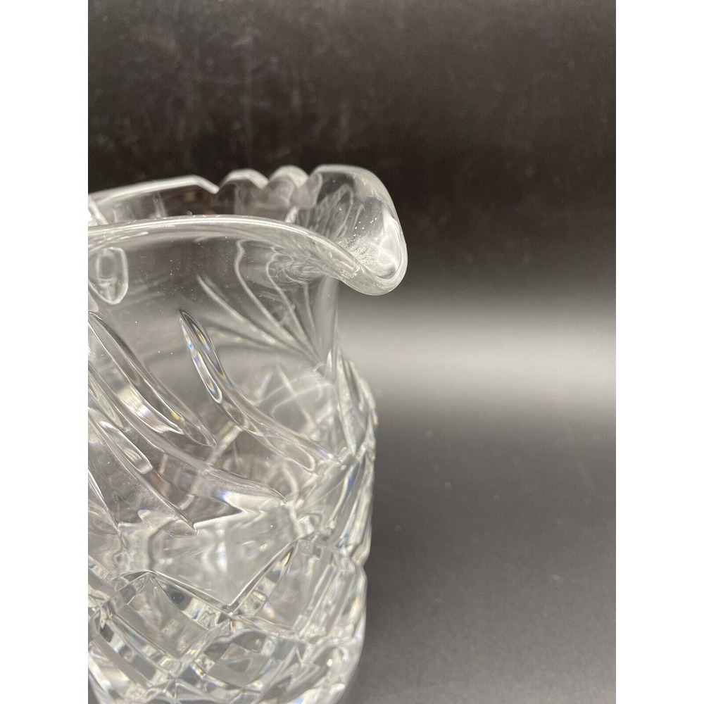 Rogaska Crystal Pitcher Diamond Pattern 6" Signed - Picture 6 of 10